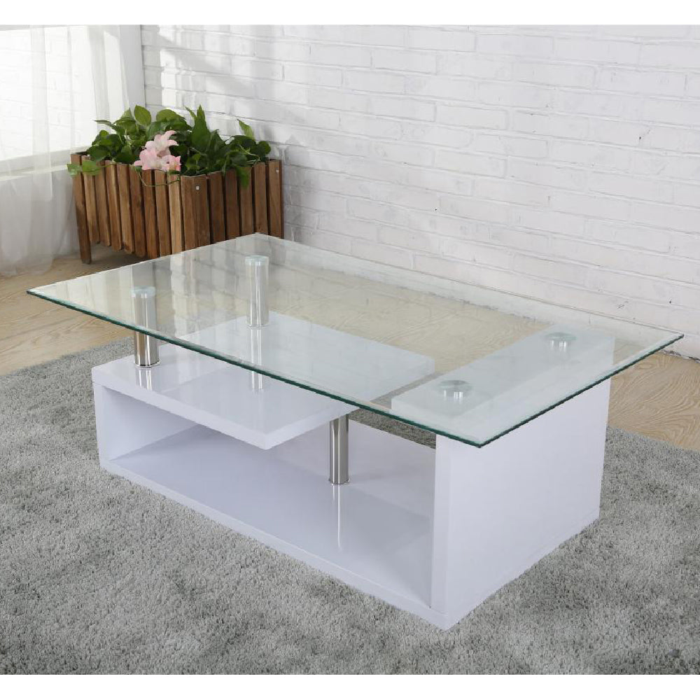 Bernard Coffee Table High Gloss White