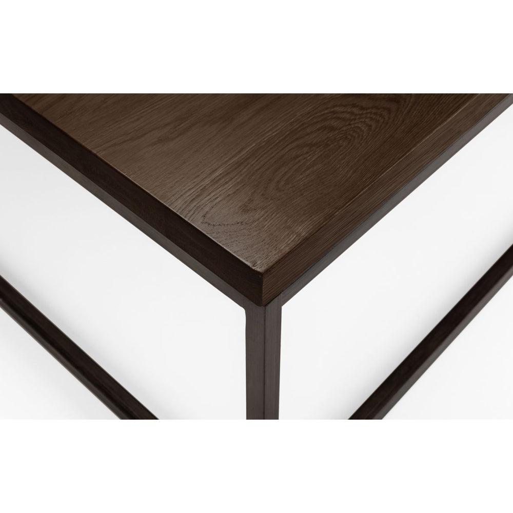 Brooklyn Square Coffee Table Dark Oak