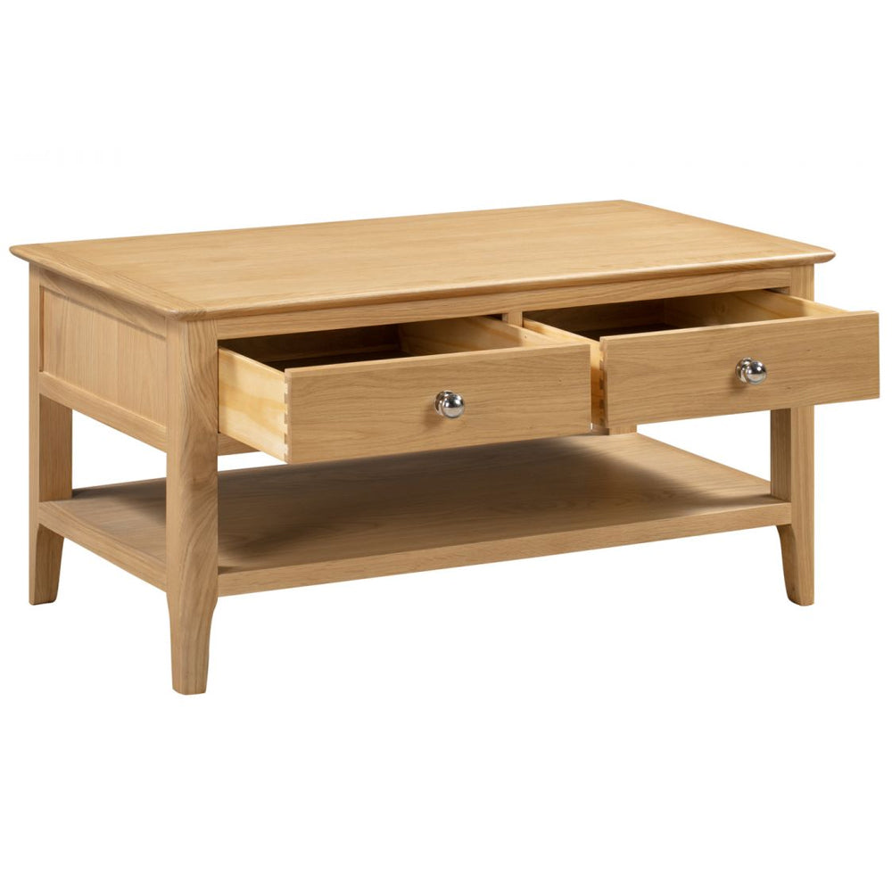 Cotswold Coffee Table With 2 Drawers