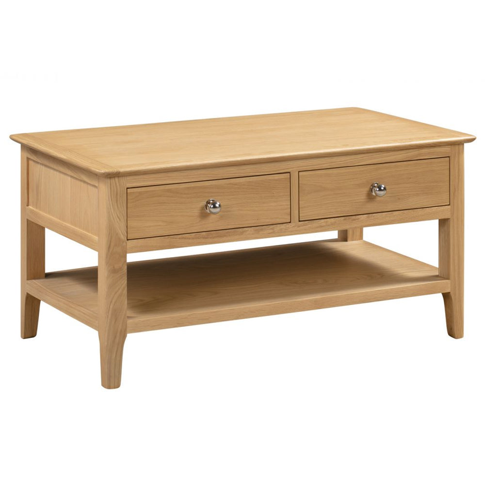 Cotswold Coffee Table With 2 Drawers
