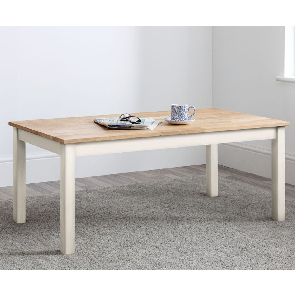 Coxmoor Coffee Table Ivory And Oak