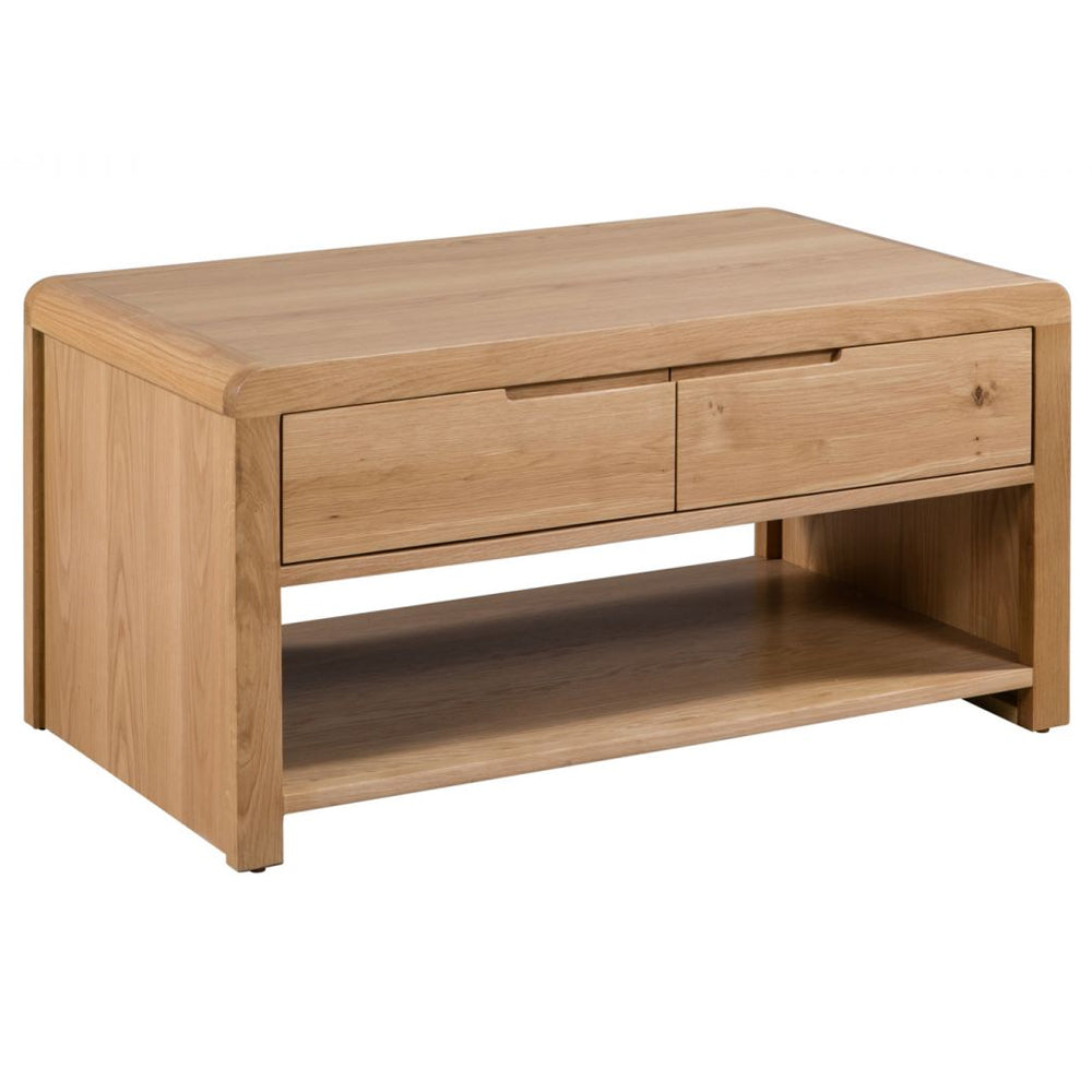 Curve Coffee Table Oak