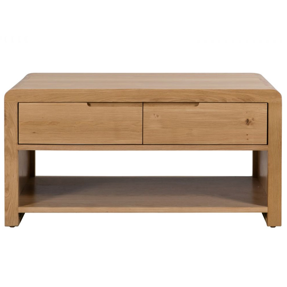Curve Coffee Table Oak