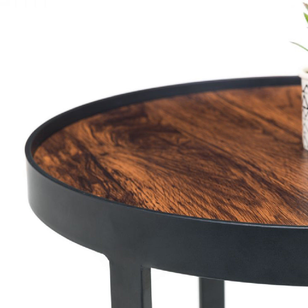 Loft Lamp Table Walnut