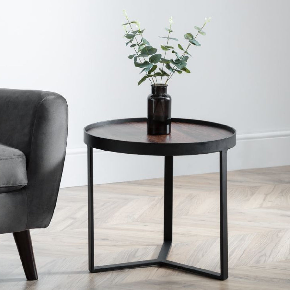 Loft Lamp Table Walnut