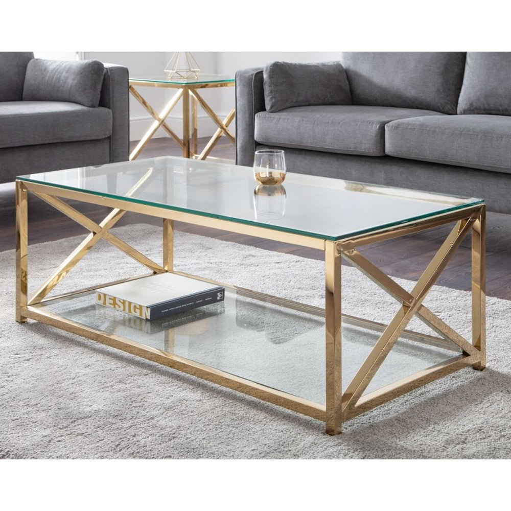Miami Coffee Table Gold