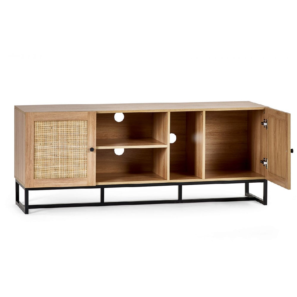 Padstow TV Unit Oak