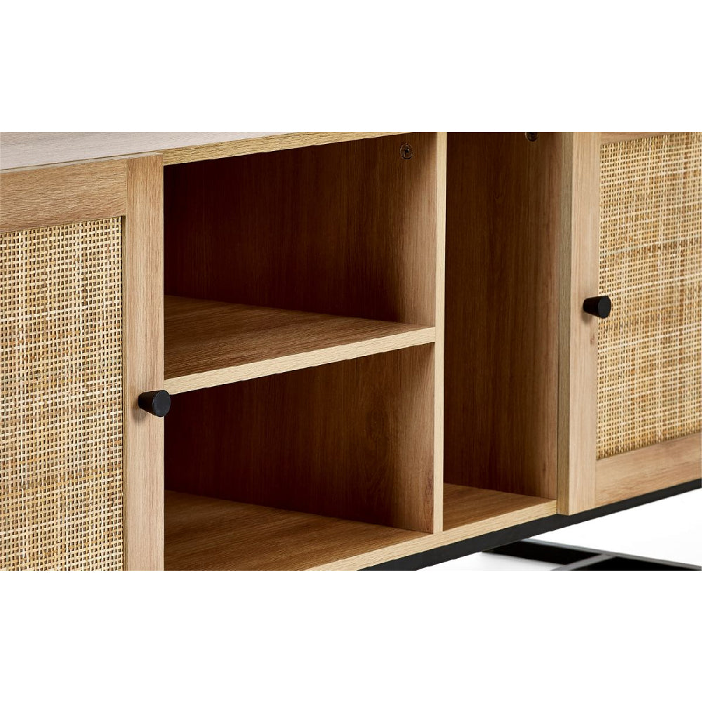 Padstow TV Unit Oak