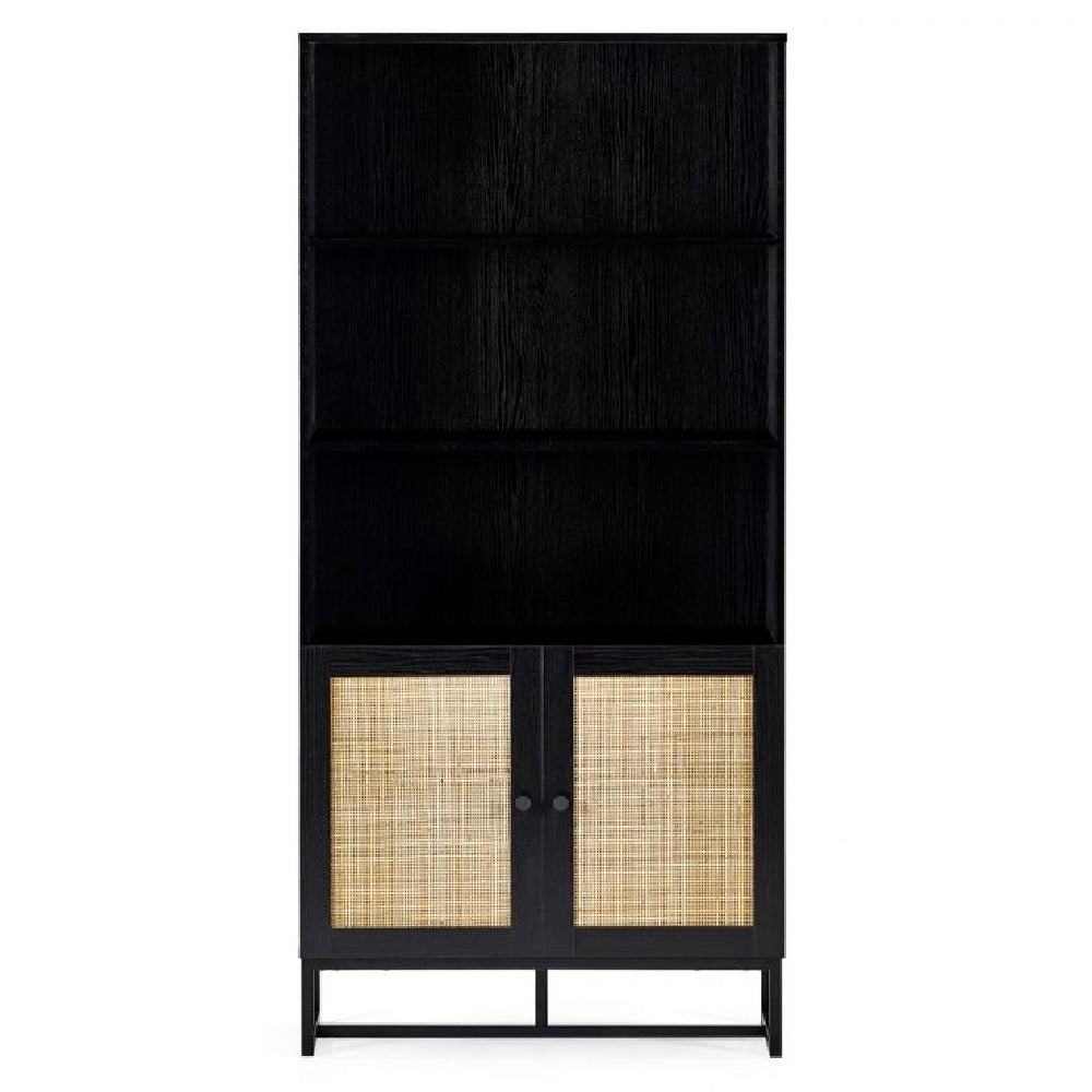 Padstow Tall Bookcase Black