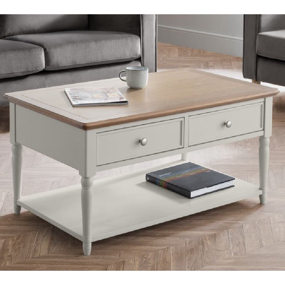 Provence 2 Drawer Coffee Table